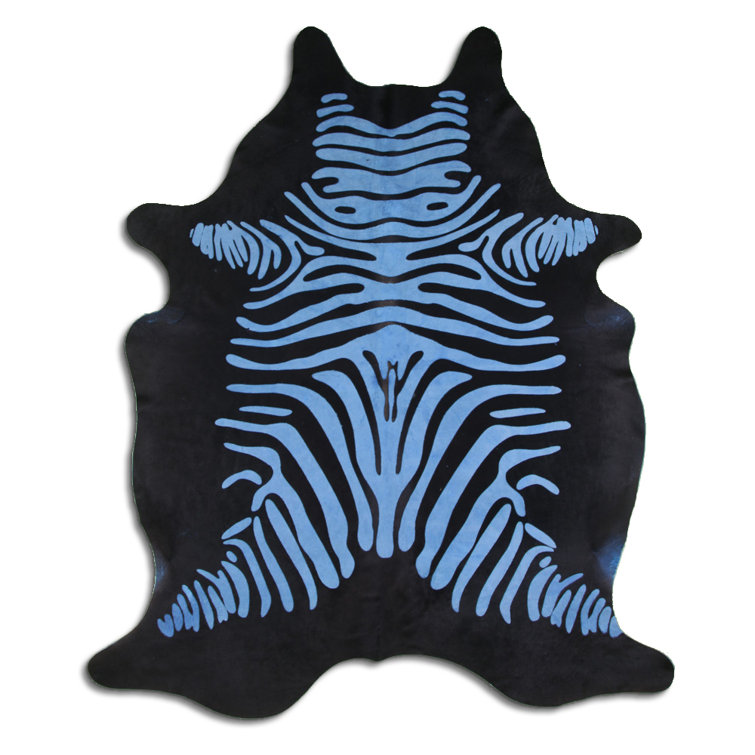 Foundry Select Cowhide Animal Print Rug Wayfair